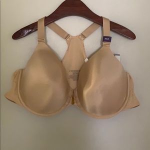 Catherines Bra 50B Racerback Front Closure